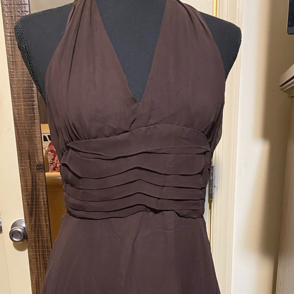 Brown summer dress